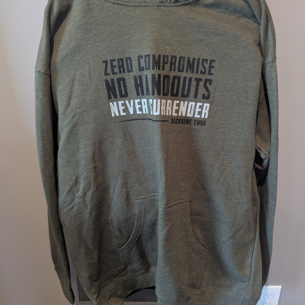 Green Graphic Hoodie